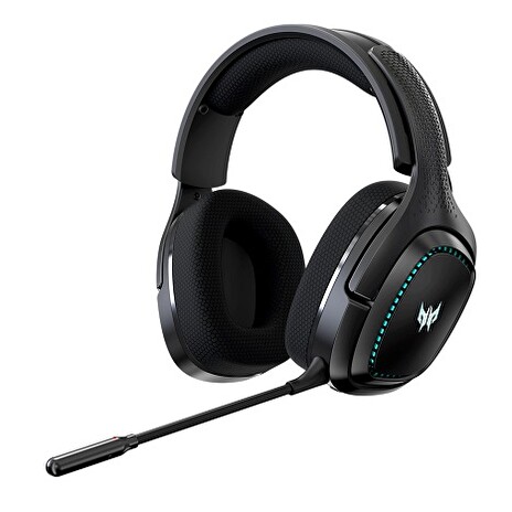 Acer Predator Galea 550 - bezdrátová herní sluchátka BT + wireless 2.4RF přes uši; 50mm neodymové měniče; odnímatelný