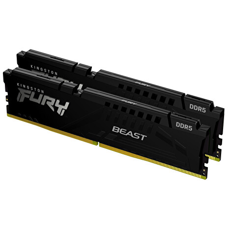 Kingston FURY Beast/DDR5/64GB/6000MHz/CL30/2x32GB/Black