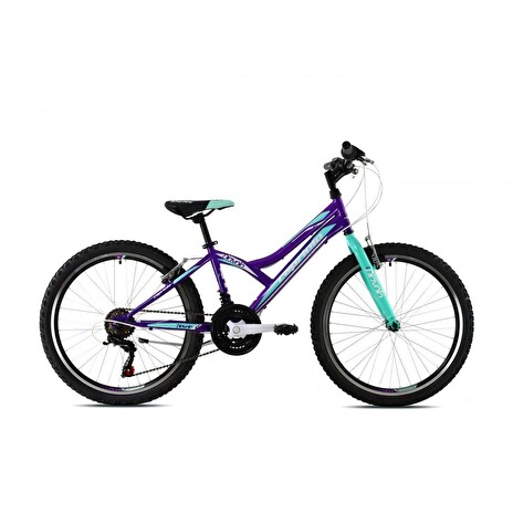 Horské jízdní kolo Capriolo DIAVOLO 400 24"/13" fialové