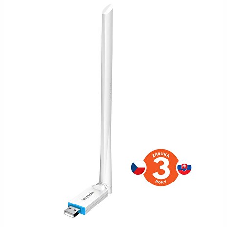 Tenda U2v5 - Wireless AX300 USB Adapter, 802.11ax/b/g/n, 286Mbps, 6 dBi anténa, WiFi 6