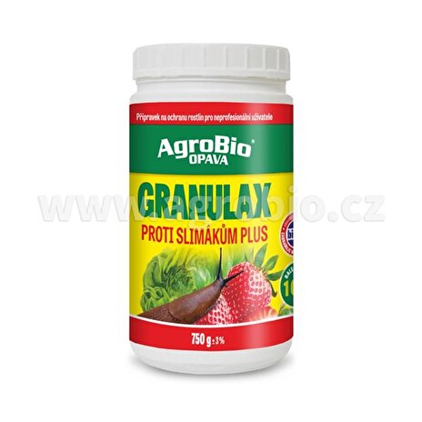 Přípravek proti slimákům AGROBIO Granulax Plus 750g