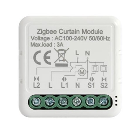 Smart ovladač žaluzií a rolet CEL-TEC L120Z-C ZigBee Tuya