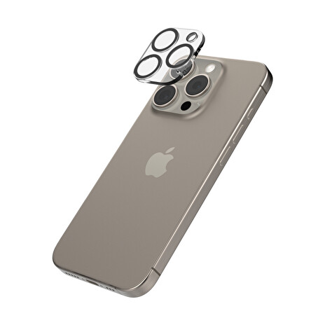 InvisibleShield Elite sklo fotoaparátu iPhone 15 Pro/15 Pro Max