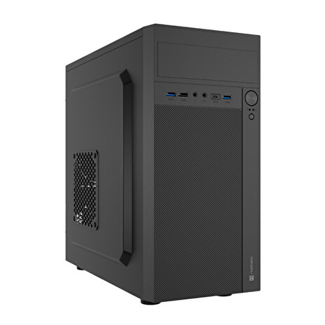 Počítačová skříň Natec HELIX USB-C/Micro ATX/Černá
