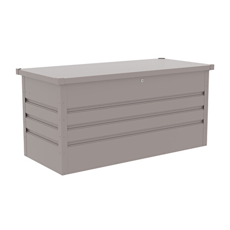 Zahradní box G21 Denver 280 L, šedý plechový