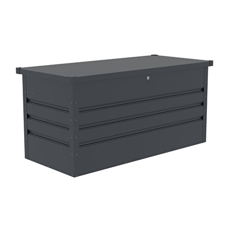 Zahradní box G21 Denver 400 L, antracitový plechový