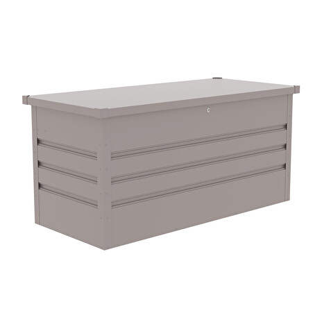 Zahradní box G21 Denver 400 L, šedý plechový