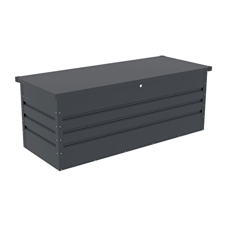 Zahradní box G21 Denver 560 L, antracitový plechový