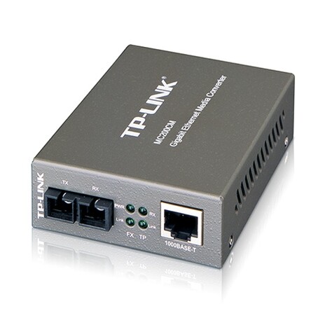 TP-Link MC200CM Transceiver 1000TX/1000FX MM, SC, 0,5 km