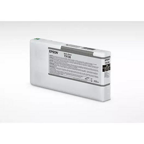 Epson T9138 Matte Black Ink Cartridge (200ml)