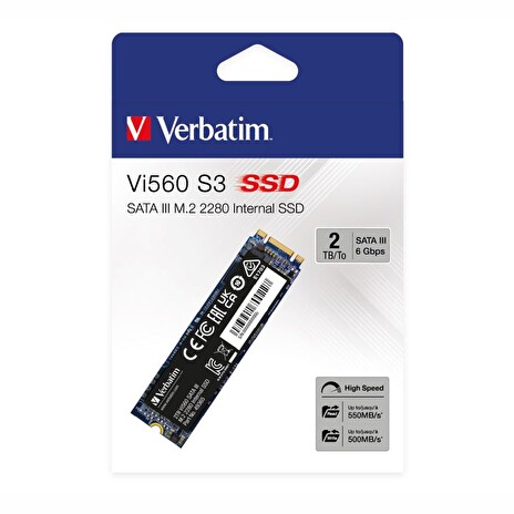 Verbatim SSD 2TB M.2 2280 SATA III Vi560 S3