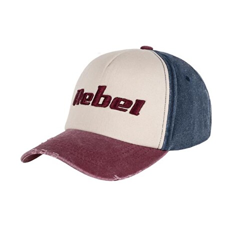 Kšiltovka REBEL modro-fialová vel.M