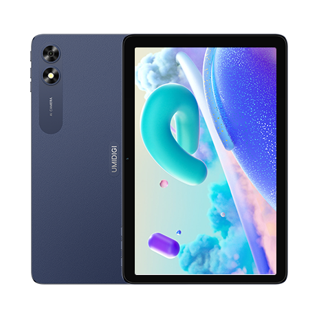 iGET UMIDIGI G2 Tab - 10,1" HD+/1280x800/Quad-Core/4GB+64GB/WiFi/BT/8MP/6000mAh/Android 13/Ochranné pouzdro/Modrá