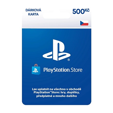 PlayStation Live Cards 500Kč Hang pro CZ PS Store