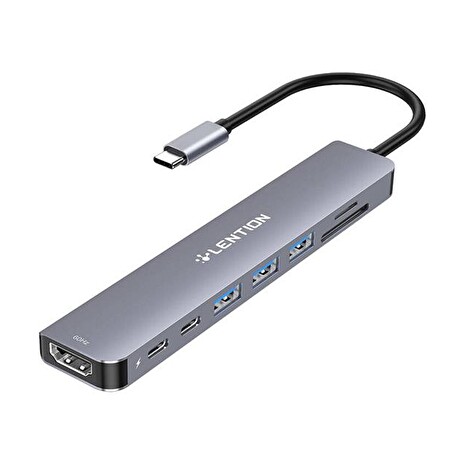 USB hub LENTION CE18s 8v1