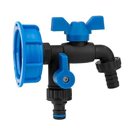 Ventil zahradní BRADAS S60x6 5/8" 2x výstup 3/4''
