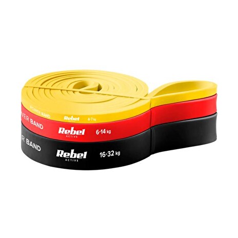 Guma posilovací REBEL Power Band PLs-1 4-32kg 3ks