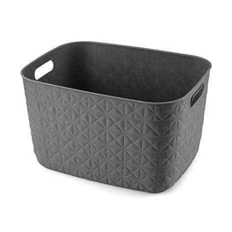Box Curver Softex L 19 l tmavě šedý