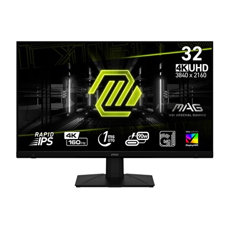MSI MAG/322UPF/32"/IPS/4K UHD/160Hz/1ms/Black/3R