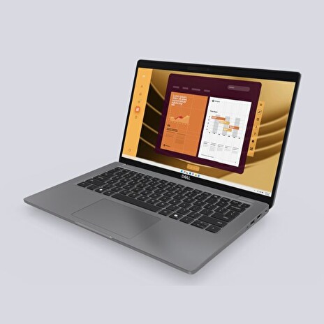 DELL Latitude 5450/iU7-165U/16GB/512GB SSD/14.0" FHD/TB/FPR/SC/W11P/3Y PS NBD/šedá