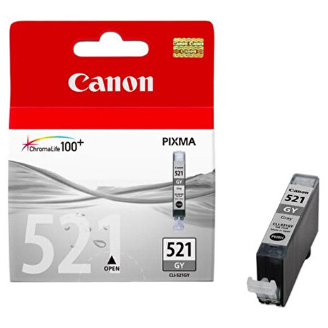 Canon CLI-521GY, šedý