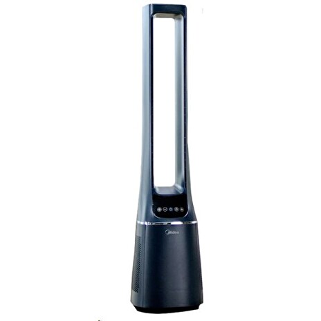 MIDEA ventilátor+čistička AMS150-PBW, Smart Wifi, HEPA filtr, Ionizátor, 10 rychlostí