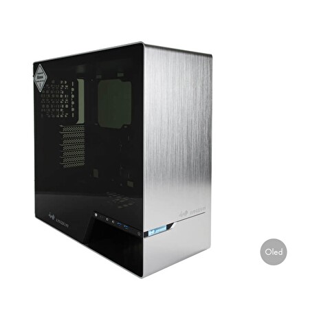 In Win 905/Midi Tower/Transpar./Stříbrná