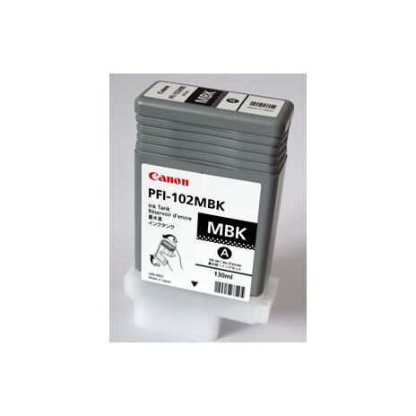 Canon Zásobník inkoustu PFI-102MBk/ iPF-500/ 6x0/ 7xx/ LP-xxx/ Matný černý