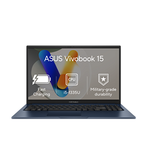 ASUS Vivobook 15 - i5-1335U/16GB/512GB SSD/15,6"/FHD/TN/2y PUR/Win 11 Home/modrá