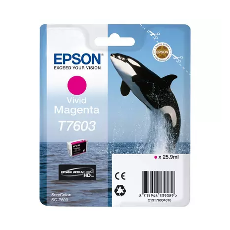 Epson T7603 Ink Cartridge Vivid Magenta