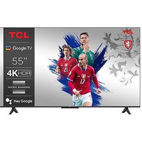 TCL 55P655 SMART TV 55" LED/4K UHD/Direct LED/3xHDMI/USB/LAN/GoogleTV Repas