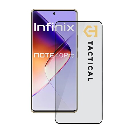 Tactical Glass Shield 5D sklo pro Infinix Note 40 Pro 4G Black