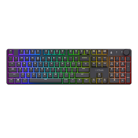 TRUST GXT868 TORIX WRLS MECHANICAL KEYBOARD US