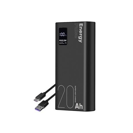OBAL:ME EnergyPulse Powerbanka 20000mAh 22.5W Black