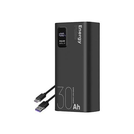OBAL:ME EnergyPulse Powerbanka 30000mAh 22.5W Black