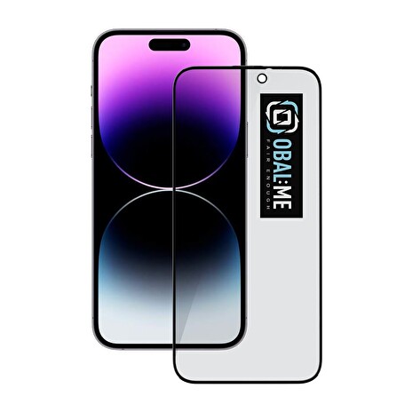 OBAL:ME Privacy 5D Tvrzené Sklo pro Apple iPhone 14 Pro Max Black