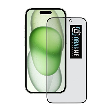 OBAL:ME Privacy 5D Tvrzené Sklo pro Apple iPhone 15 Black