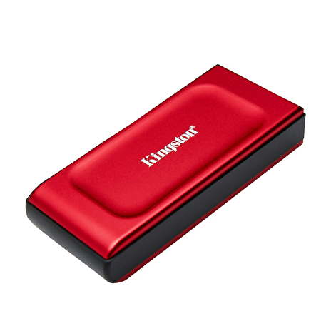 Kingston XS1000/2TB/SSD/Externí/Červená/5R