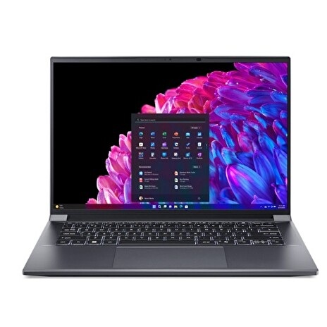 Acer Swift X 14 (SFX14-72G-71ZV) Core Ultra 7 155H/32GB/1TB SSD/14,5" WQXGA+ OLED 120Hz/RTX 4050 6GB/Win11 Home/šedá