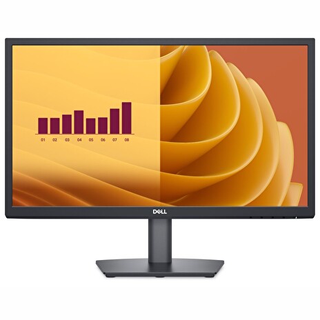 DELL E2225H/ 22" LED/ 16:9/ 1920x1080/ 5ms/ 3000:1/ DP/ VGA/ černý/ 3Y Basic on-site