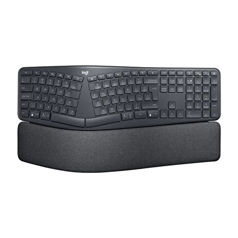 Logitech ERGO K860 for Business/Bezdrátová USB + Bluetooth/US layout/Černá