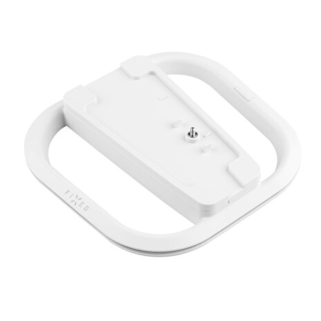 Stojánek FIXED pro PlayStation 5 a 5 (Slim) s RGB LED podsvícením, bílý