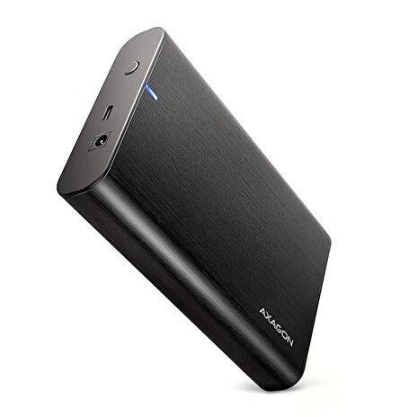 AXAGON EE35-A6C, USB-C 5Gbps - SATA 6G 3.5" kovový RAW box, bezšroubkový