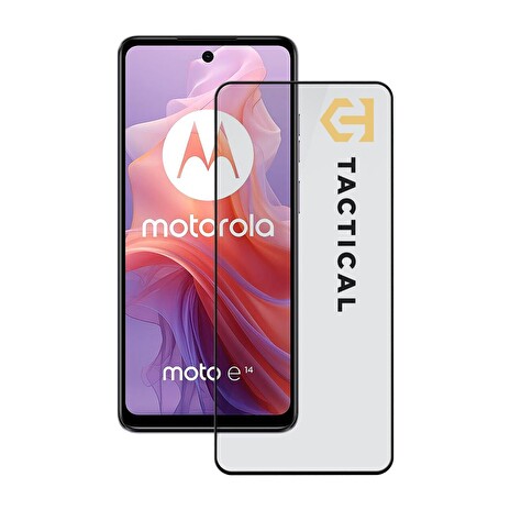 Tactical Glass Shield 5D sklo pro Motorola Moto E14 Black