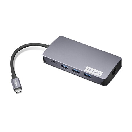 Lenovo Dock CONS - Lenovo 150 - USB-C Travel (100W max), 1x USB-C, 3x USB-A, 1x HDMI, 1x VGA, 1x RJ45, 1x TF/SD čtečka