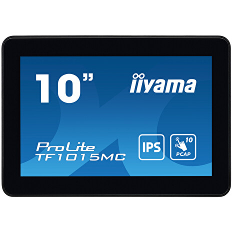 10" iiyama TF1015MC-B3: WXGA,10P,VGA,HDMI,DP