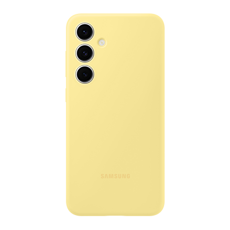 Samsung Silikonový zadní kryt pro Samsung Galaxy S24 FE Yellow