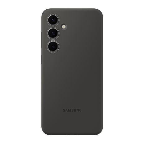 Samsung Silikonový zadní kryt pro Samsung Galaxy S24 FE Black