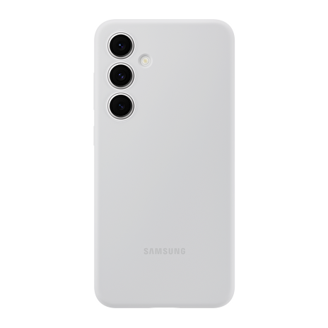 Samsung Silikonový zadní kryt pro Samsung Galaxy S24 FE Gray
