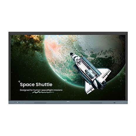 BenQ LCD RE6504 65" IPS Touch/3840 × 2160/1200:1/8ms/450 nits/4xHDMI/DP/SPDIF/repro